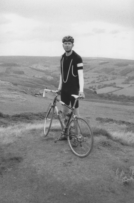 Dan at the top of the Rosedale Chimney