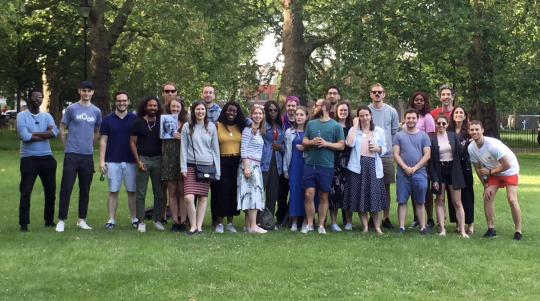 The Hoop team at their 2019 summer party